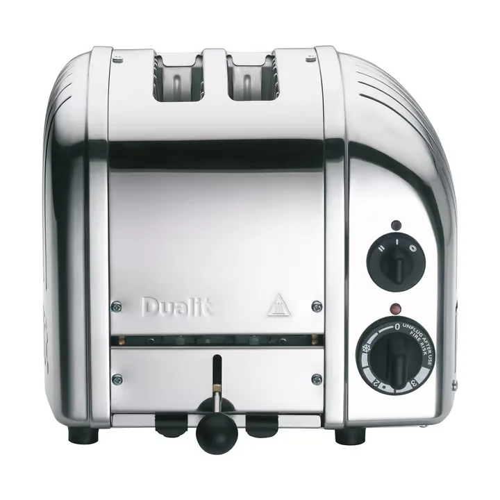 Dualit Classic brödrost med två skivor i rostfritt stål