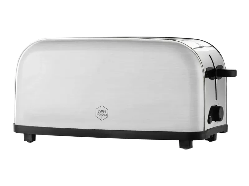 OBH Nordica Manhattan Steel 4 brödrost i stål