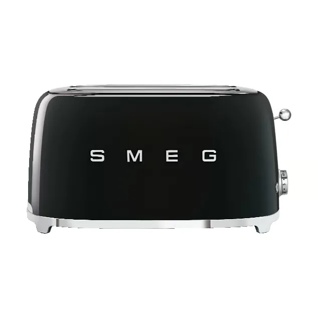 Smeg 50's Style brödrost 4x2 i svart