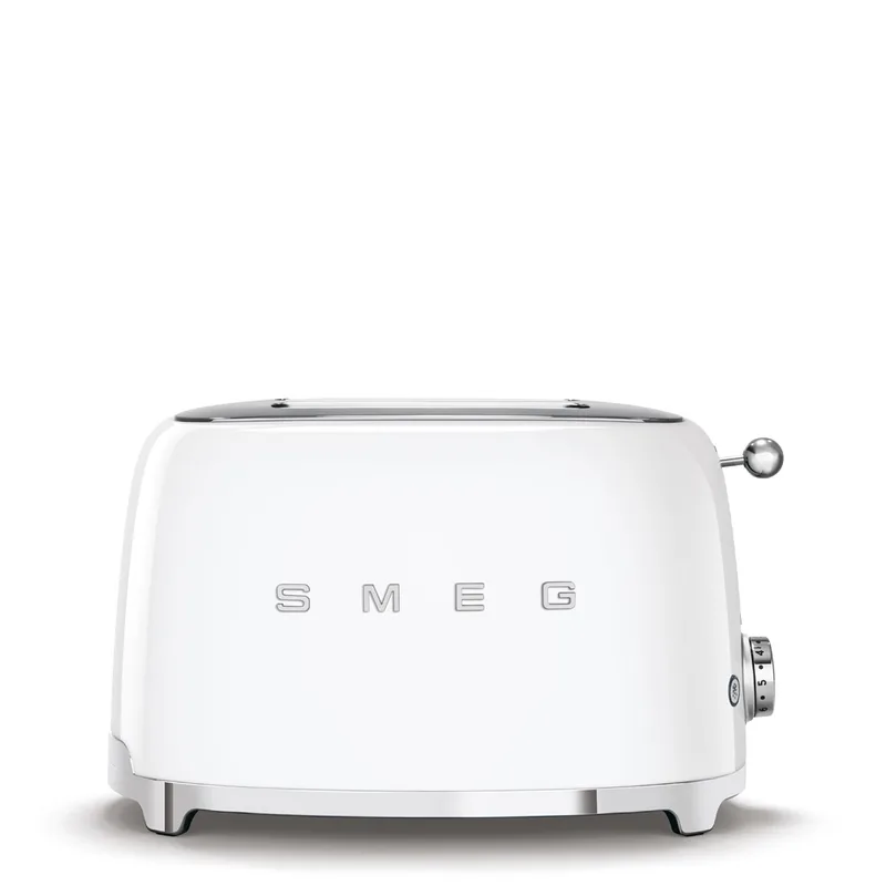 Smeg TSF01WHEU brödrost i vit högglans