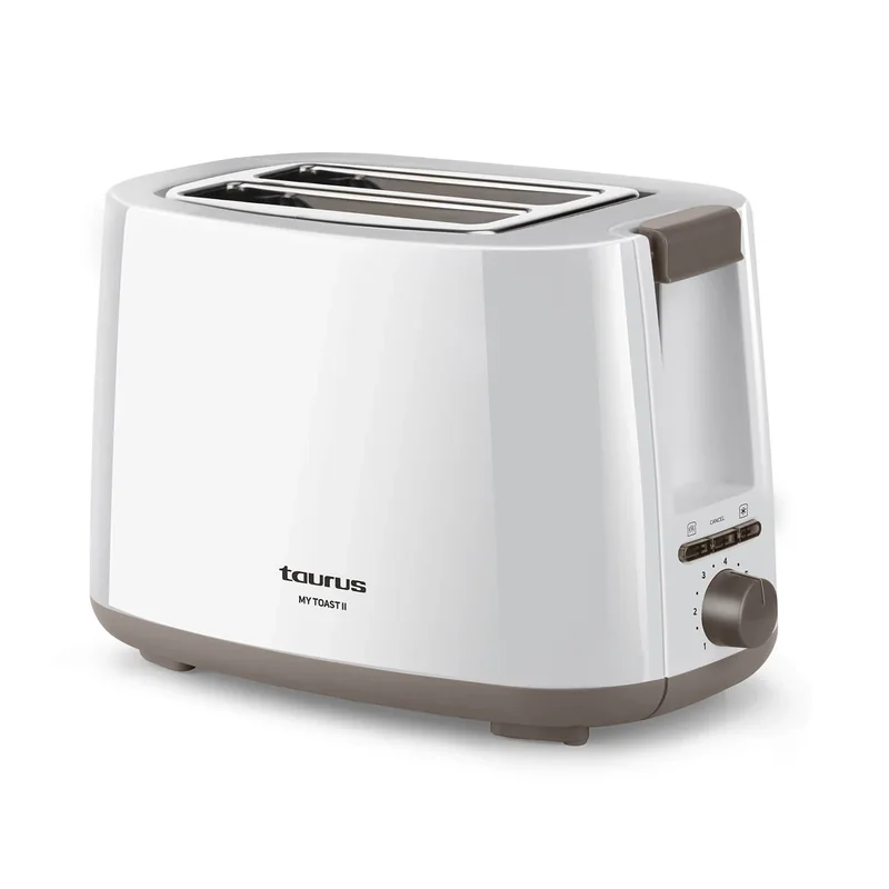 Taurus Mytoast 2 vit brödrost